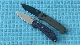 Benchmade Bugout vs Hogue Doug Ritter Mini-RSK