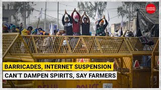 Barricades, internet suspension can’t dampen spirits, say farmers ahead of Saturday's 'chakka jam'