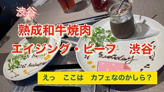 カフェみたいな焼肉屋さん「エイジング・ビーフ渋谷」お味もgood(渋谷旅3)