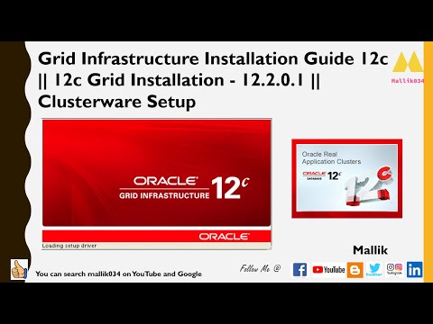 Grid Infrastructure Installation Guide 12c 12c Grid Installation - 12.2.0.1 Clusterware Setup
