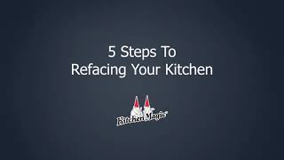 Cabinet Refacing Time lapse | Kitchen Magic