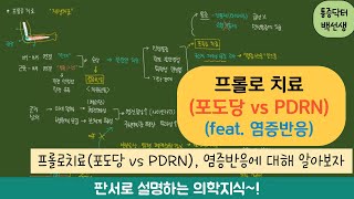 프롤로치료(재생치료) : 포도당 vs PDRN(DNA 주사, 연어주사) / 염증반응에 대해 알아보자.