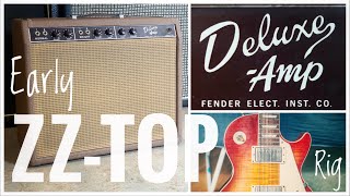 Billy Gibbons' 1970s Guitar Rig Demo - 1963 Fender Brownface Deluxe Amp!