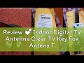 Review 💞Indoor Digital TV Antenna Clear TV Key Fox Antena TVfox HDTV Free Fire 1080p