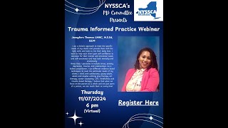 Trauma Informed Practice Webinar