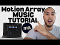 How to Add Music from Motion Array to Your Video (Premiere Pro Tutorial)