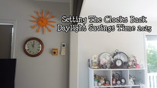 Setting The Clocks Back Daylight Savings Time 2025