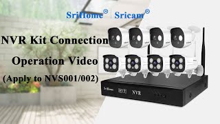 SriHome/Sricam 2MP NVR Kit NVS001/NVS002 Operation Video