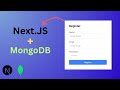 Next.js Registration Form with MongoDB & Mongoose: Full Stack Guide Using App Router & Tailwind CSS