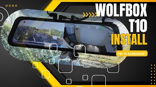 Installing the Wolfbox T10 DVR Mirror! 🚗💥