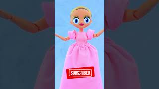 Transform your LOL Surprise Doll into Princess Peach #shorts