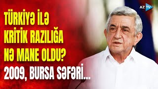 Sərkisyanın 15 İL ÖNCƏ Türkiyə Prezidenti ilə imzaladığı sənəd: Nikol unudulmuş mövzunu gündəm etdi