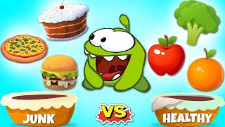 Eat Healthy with Om Nom | Learning Videos For Toddlers | Learn with Om Nom