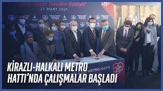 "Yapımı durdurulan metro inşaatlarını 16 milyon İstanbullu adına hızlıca başlattık.”