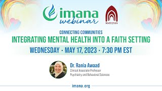 IMANA Webinar: Integrating Mental Health Into a Faith Setting