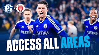 Access ALL AREAS | Doppelpack gegen Tabellenführer | FC Schalke 04 - FC St. Pauli 3:1