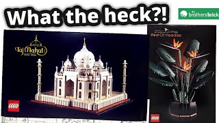 LEGO Taj Mahal Summer 2021 and Bird of Paradise! This is NOT a joke!