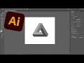 How to make optical illusion triangle in Adobe Illustrator ?