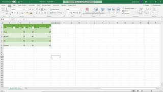 Hızlı ve Kolay Excel Öğren - Tablo İyileştirme ve A4 Kağıdına Çıktı Alma (Ders3)