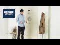 Install a GROHE single-lever shower mixer