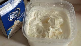 foster clark whipping cream