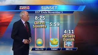 Video: Another cool start, but warmer afternoon