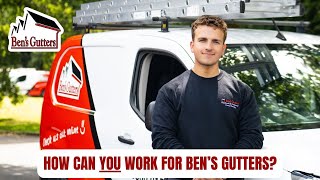 Bens Gutters is hiring!