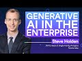 #240 Generative AI in the Enterprise | Steve Holden, SVP & Head of Analytics at Fannie Mae