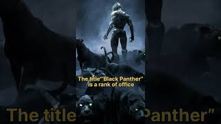 Amazing facts you might not know about Black Panther | avengers#shorts