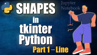 Shapes in Tkinter Python| Python GUI application