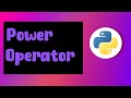 Understanding Python's Power Operator: Fundamentals Explained by ByteAdmin
