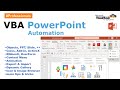 PowerPoint Automation using VBA. Complete professional course for free