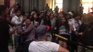 Rhys Crimmin - Huge street party breaks out on the streets of Melbourne!