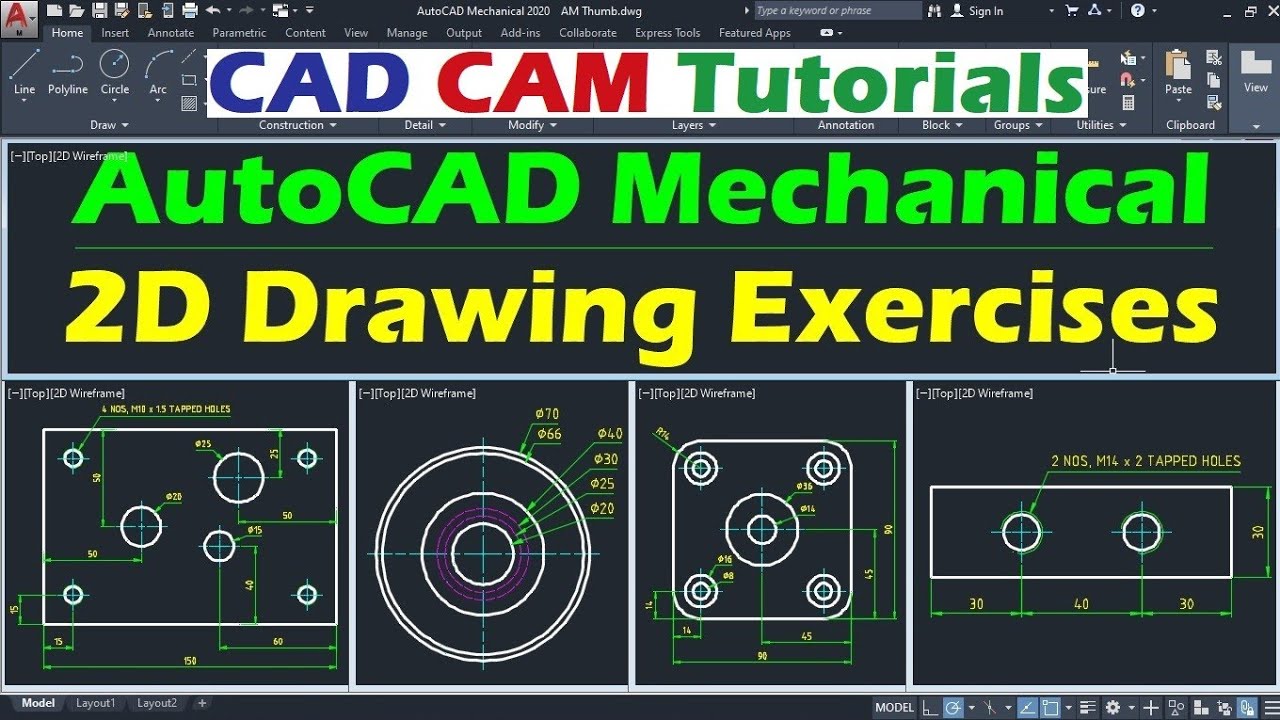 Engineering Drawing Exercises For Beginners At James Farris Blog