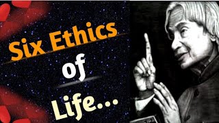 Six Ethics of life..Dr APJ Abdul Kalam Sir Quotes#OceanofMotivation#MotivationSpeech#trendingvideo
