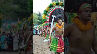 തിറ #valluvanad #treditional #festival #thirayattam2023 #ulsavam #trending #shorts #manojpulassery