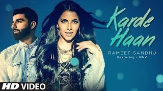 KARDE HAAN: Full video song | rameet sandhu | MNV | New song 2019