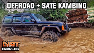 NIKMATNYA KAJIAN MAKANAN SAMBIL OFFROAD PAKAI CHEROKEE | DIRT CARVLOG #195