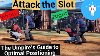Attack the Slot: The Umpire’s Guide to Optimal Positioning
