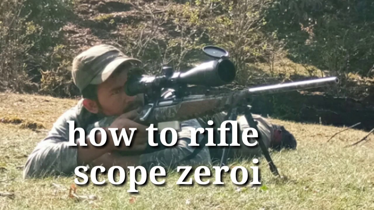 Scope Zeroing Part 2 Youtube