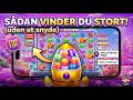 REKORD JACKPOT på Sugar Rush 1000 🎰🔥 Helt Sindssyg Gevinst!