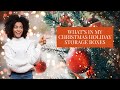 What's In My Christmas Holiday Storage Boxes | 90% Holiday Grabs | + Business Tips #holidayshopping