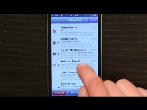 How to Delete All of the Mail in My iPhone's Inbox : Tech Yeah! How to Delete All of the Mail in My iPhone's Inbox : Tech Yeah!