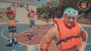 2HYPE 1 V 1 BASKETBALL IN SWIMMING OUTFITS! Jesser vs. Jiedel