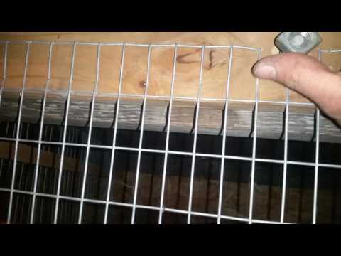Rabbit Hutch self latching door 1 of 2 Rabbit Hutch self latching door 1 of 2