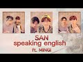 [ATEEZ] SAN and MINGI speaking english