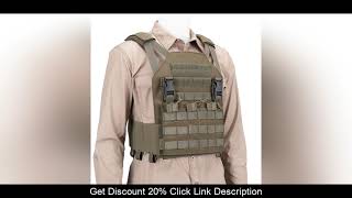 Review EXCELLENT ELITE SPANKER Outdoor Tactical Vests Modular Vest + M4 MOLLE  Board Plate Carrier