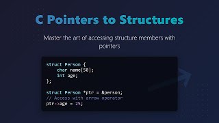 C Pointers to Structures: Master Structure Pointers for Beginners!