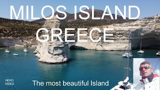 Milos,  Island,Greece, Segeln Griechenland, Segeln, Kykladen, Drohne 4K