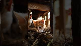 Kitty in the coop  #AnimalRescue #Rescue #Animals #inspiration  #Cats #Adopt #Love  #Cat  #Kittens